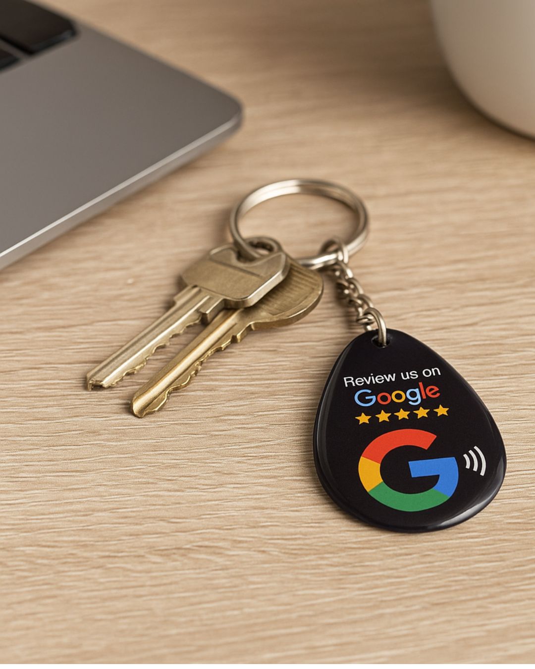Google NFC-Bewertungsschlüsselanhänger – Bild 4