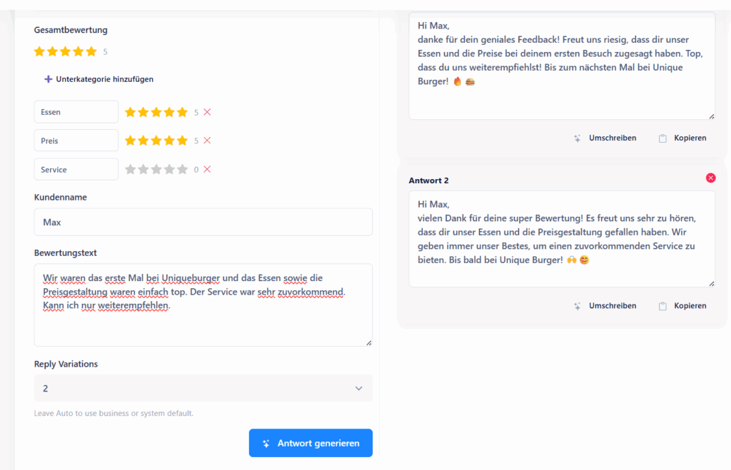 Antwortgenerator by replymaster